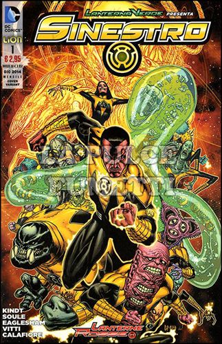 LANTERNA VERDE PRESENTA - SINESTRO COFANETTO NEW 52 #     1